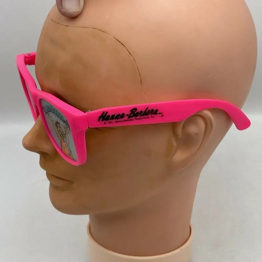 VTG Sunglasses Flintstones Yabba Dabba Doo 1991 Universal Studios Hanna Barbera